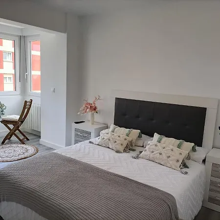 Playas Cerca, 3 Habitaciones, Mucha Luz Natural, Playas A 10' Andando Appartement Santander